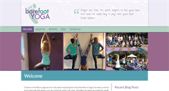 Desktop Screenshot of barefootyoga.co.uk
